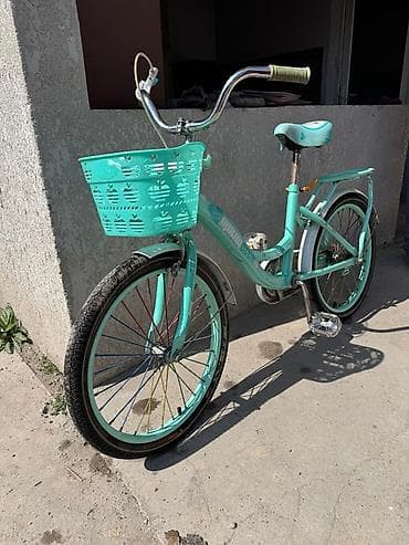 детские двухколёсные велосипеды: Детский велосипед, 2-колесный, 9 - 13 лет, Для девочки, Б/у — 1