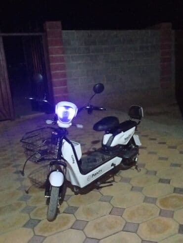 аккумуляторный инструмент варкрафт: Электроскутер Panda (белый/черный) - Электрический городской скутер с — 5