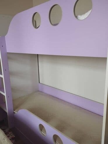 двухъярусные кровати с матрасом: Двухъярусная кровать в идеальном состоянии, сделано очень качественно! — 3