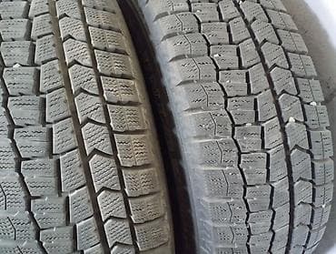 падиомник авто: Комплект зимних колёс на штампованных дисках. - Шины: Dunlop — 4