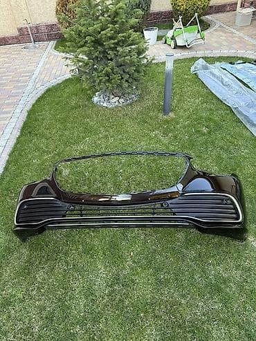 c class: Бампер Mercedes-Benz, Б/у, Оригинал — 2