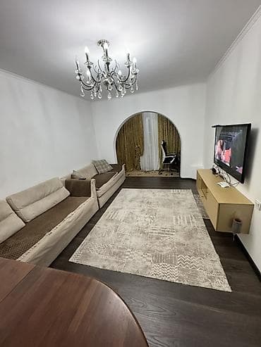 3: 3 комнаты, 104 м², Ак-Кеме 106 серия улучшенная, 1 этаж — 1