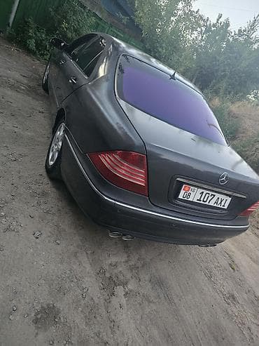 машина мерс с: Mercedes-Benz S-Class: 2000 г., 4.3 л, Автомат, Бензин, Седан — 4