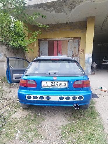 мото продажа: Honda Civic: 1992 г., 1.5 л, Ручные, Бензин, Хэтчбэк — 4