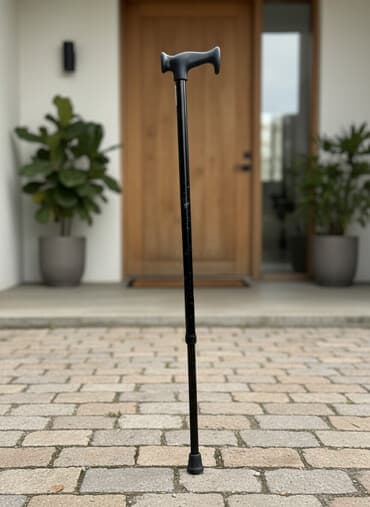 Трость регулируемая, складная конструкция из легкого и прочного