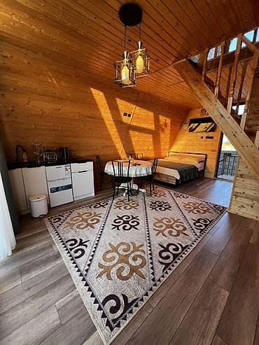 Квартиры: 🏡 A-FRAME ДОМикТЕР ЧОК-ТАЛДА! 🌿 ✨ Жайкы эс алуу үчүн эң сонун жер! 🏖 — 2