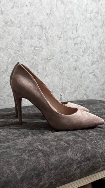 туфли беж цвет: Лодочки женские на шпильке - Цвет: пудрово-розовый/тауп (матовый — 4