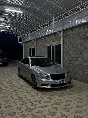 Mercedes-Benz S-Class: 2001 г., 3.2 л, Автомат, Бензин, Седан