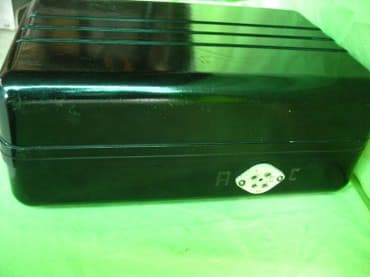 купить нарды: Проигрыватель пластинок портативный Карболитовая коробка. Завод ммз — 4