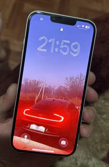 Мобильные телефоны и аксессуары: IPhone 13, Б/у, 128 ГБ, Белый, Чехол, 87 % — 3