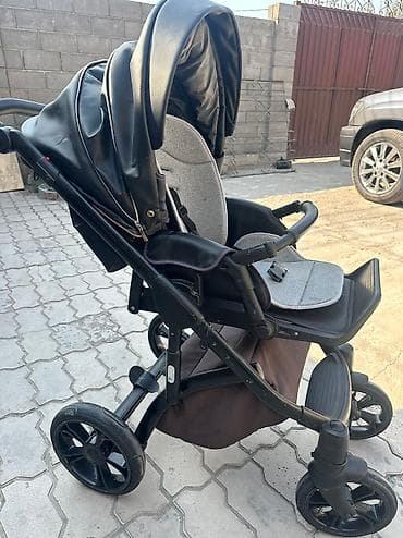 купить коляску трость бу: Продаю коляску польскую в отличном состоянии. 3в1 еще есть люлька — 2