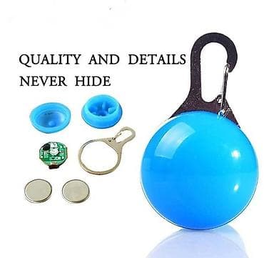 Кошки: Продаются светящиеся кулоны для выгула собак в темное время суток — 5