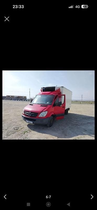 детское термо белье: Рефрижераторна базе Mercedes‑Benz Sprinter (кабина красная — 2