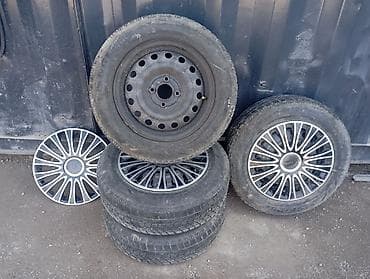 Колеса в сборе 175 / 70 / R 14, Зима, Комплект, Легковые, Железные, отверстий - 4 at lalafo.kg Колеса в сборе 175 / 70 / R 14, Зима, Комплект, Легковые, Железные, отверстий - 4