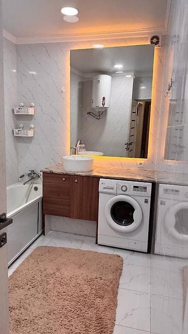 baytik: 1 комната, 48 м², Асанбай мкр Элитка, 5 этаж, Евроремонт — 1