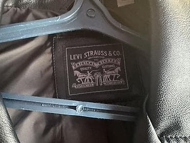 куртка levis: Косуха Levi Strauss & Co., черная - Классический байкерский крой — 2