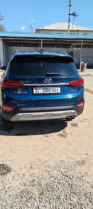 осмонкула: Hyundai Santa Fe: 2019 г., 2 л, Типтроник, Дизель, Кроссовер — 4