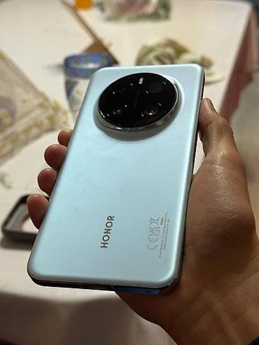 mi 6x: Honor Magic 7 Pro, Б/у, 512 ГБ, цвет - Голубой, 2 SIM — 1