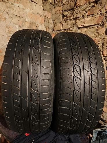 Шины 215 / 60 / R 16, Лето, Б/у, Пара, Легковые, Япония, Bridgestone