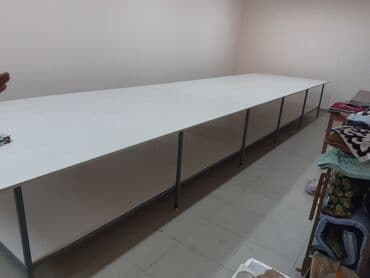 швейный цех с оборудованием: Закройный стол для швейные цех.раскройный стол стулдар.стелаждар полка — 11