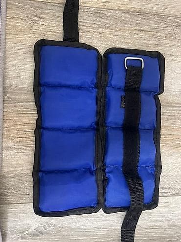 Утяжелитель для рук/ног 0,5 кг (синий) - Тип: текстильный утяжелитель