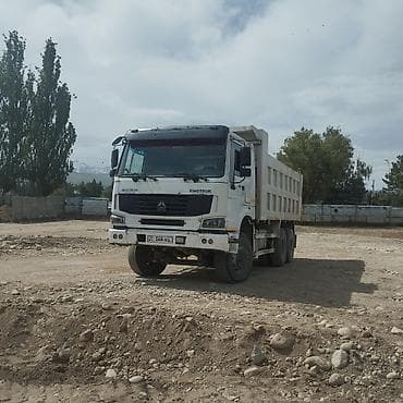 рама хова: Самосвал HOWO Sinotruk 6x4 с прицепом - Конфигурация: тягач-самосвал — 5