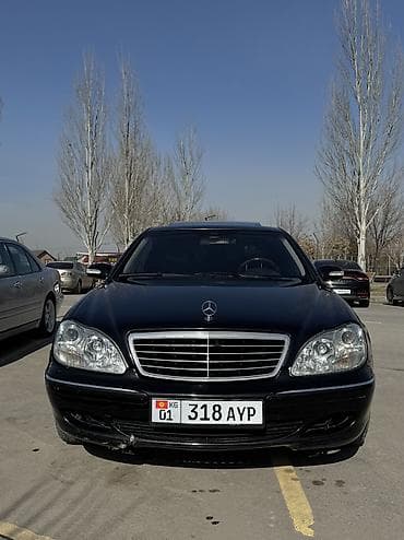 матор на мерс: Mercedes-Benz S-Class: 2002 г., 5 л, Автомат, Бензин, Седан — 7