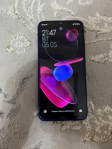 xiaomi redmi note 8 mobile center: Redmi, Redmi Note 8, Б/у, 64 ГБ, цвет - Синий, 2 SIM — 2