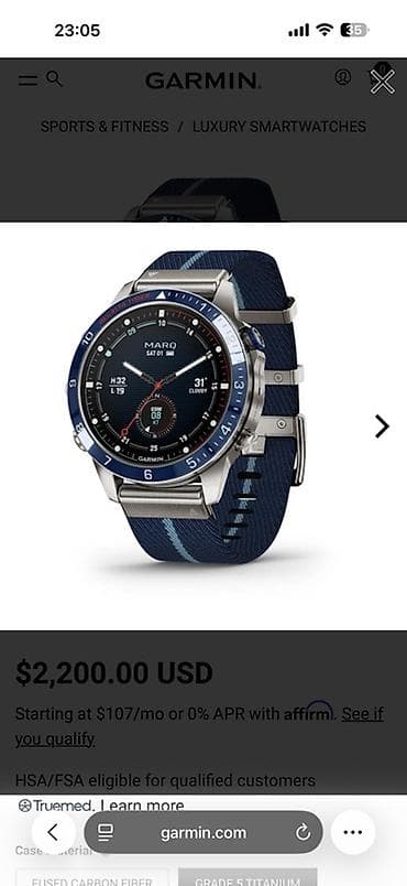 Куплю Garmin MARQ Captain