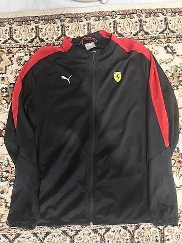 nike tech flecee: Мужской спортивный костюм, L, XL, Puma, Б/у, цвет - Черный, Платная доставка, Самовывоз — 1