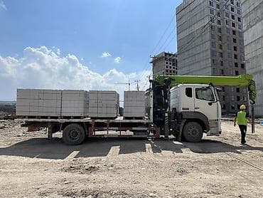 грузо перевозки кран: Стрела 12 м, 8 т, Борт 7000 кг — 4