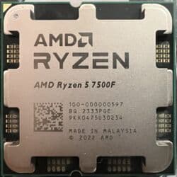 системы охлаждения для процессора: Процессор, Б/у, AMD Ryzen 7, 6 ядер, Для ПК — 1