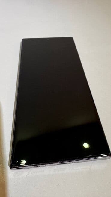 селфи камера: Samsung Galaxy S23 Ultra, Б/у, 256 ГБ, цвет - Черный, eSIM — 6