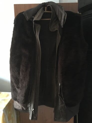 Куртки: Мужская куртка, 2XL, Б/у, цвет - Коричневый, Самовывоз, Бесплатная доставка, Платная доставка — 3