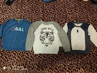 3 свитера/ кофты ТЕПЛЫЕ на 6-7 лет. Цена за все - 800 сом состояние