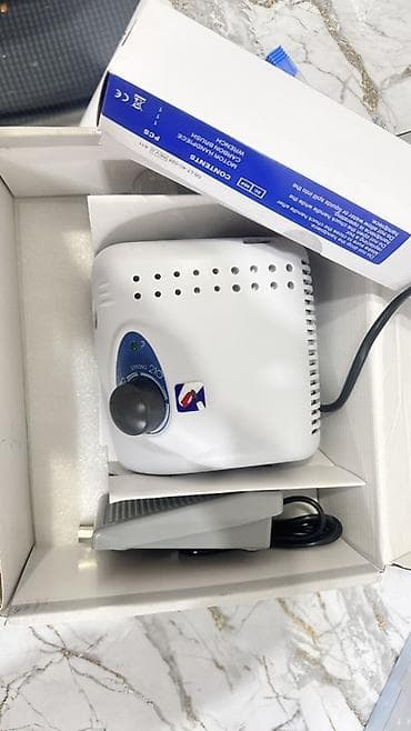 маникюрный апарат: Лампа для сушки ногтей SUNUV + электрический маникюрный аппарат 1) — 3