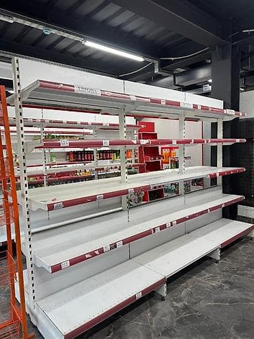 Бизнес үчүн жабдуулар: Торговые стеллажи металлические (пристенные и островные) Описание: - — 5