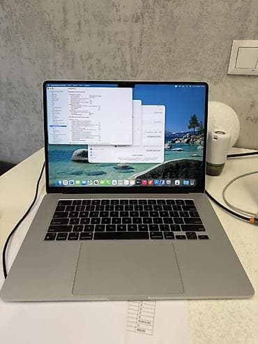MacBook Air 13.6" (чип Apple M2, 2022, цвет Silver) 8гб / 256 ГБ