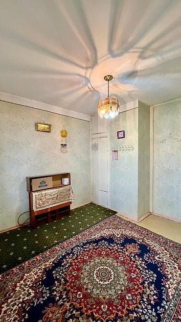 osh flats: 2 комнаты, 50 м², 105 серия, 4 этаж, Косметический ремонт — 3