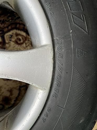 диски на golf 4: Колеса в сборе 205 / 70 / R 15, Зима, Комплект, Литые, отверстий - 5 — 2