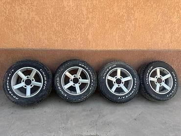 Дөңгөлөктөр монтажда 215 / 70 / R 16, All-season, Комплект, Жол тандабастар (АТ/МТ), Куйма, тешиктери - 5 — 5