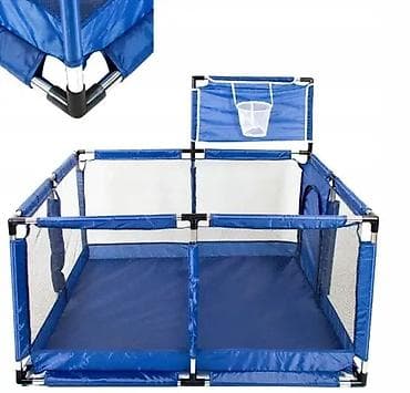 🔥 Ребёнок внутри — тишина дома Детский манеж с шариками и кольцом 🏀🎉 — 5