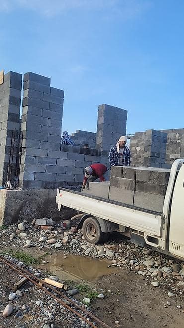 бетонный столбы: Газоблок, Неавтоклавный, 600x200x300, D600 — 2