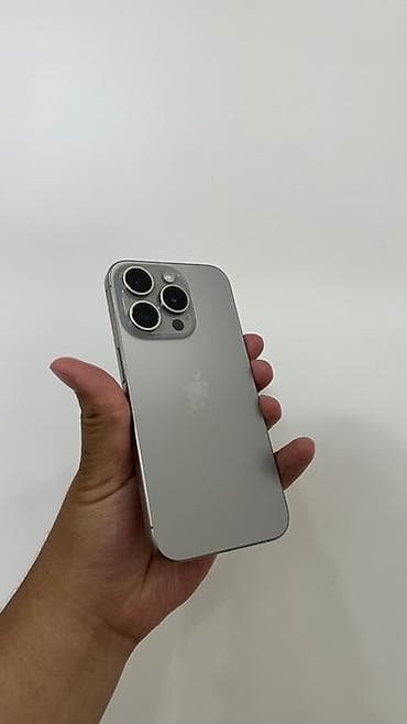 pixel 3a: IPhone 15 Pro, Б/у, 128 ГБ, Natural Titanium — 1