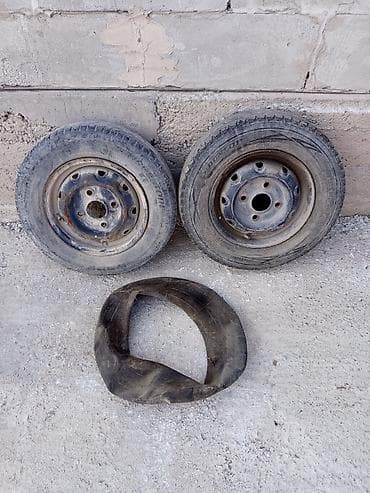 диска шина: Колеса в сборе 185 / R 14, Зима, Комплект, Легкий коммерческий транспорт (C/LT), Железные, отверстий - 5 — 1