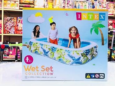 летние: ​🌊 Семейный надувной бассейн INTEX Wet Set — хит этого лета! ​Хотите — 5