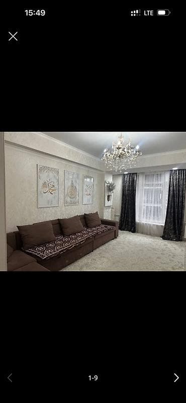 квартира со всеми условиями: 1 комната, С мебелью полностью — 1