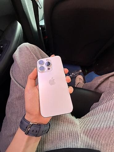 iphone 16 max: IPhone 15 Pro, Б/у, 512 ГБ, White Titanium, 80 % — 3