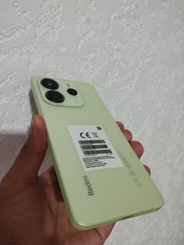 redmi not 8: Redmi, Redmi Note 14, Колдонулган, 256 ГБ, түсү - Жашыл, 2 SIM — 1