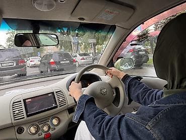 куго бишкек: Nissan March: 2002 г., Автомат, Бензин, Хэтчбэк — 7